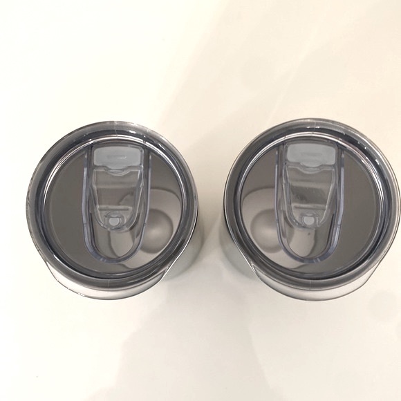 Set of two dark geeen stainless steel travelers mugs NWOT - Picture 5 of 6